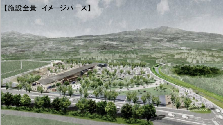 2023年3月オープン予定「道の駅まえばし赤城」前橋の新たなショーウインドウ道の駅